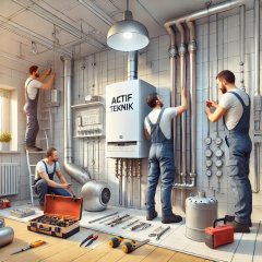 Установка и монтаж газовых котлов