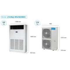 Ustunli konditsioner Midea MFA - 96* Inverter